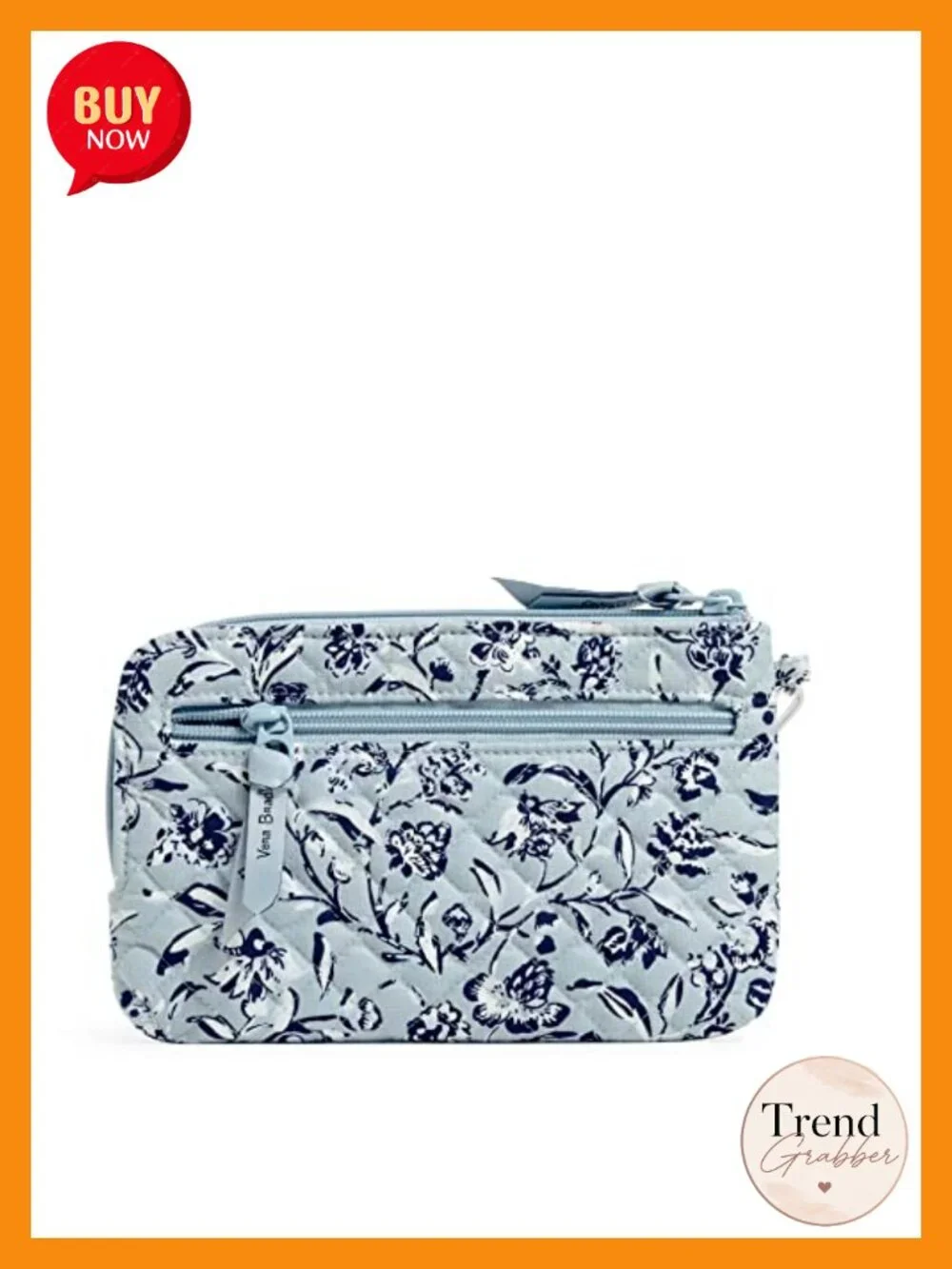Cotton Wristlet with RFID Protection